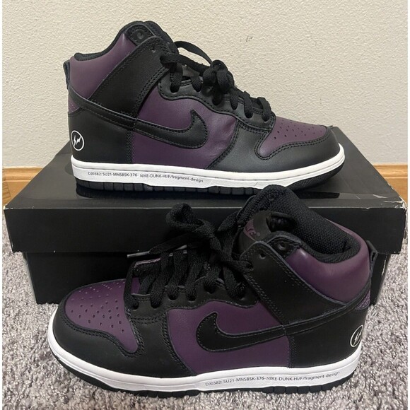 Size 4.5M/6W- Nike X Fragment Design Dunk High “Beijing” - Picture 1 of 5